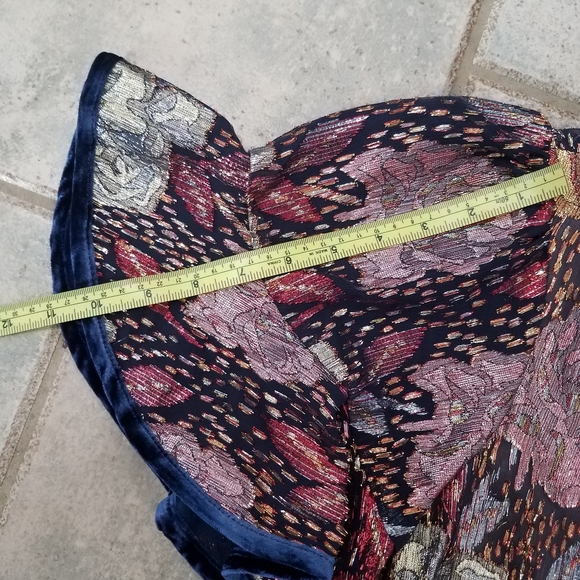 🤑sold🤑REBECCA TAYLOR CLIP DRESS GLISTENING ROSE - Picture 11 of 16